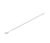 Barske med gaffel 40 cm – lang og funktionel barske i rustfrit stål, perfekt til omrøring og garniture i cocktails.